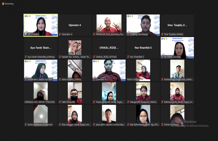 Webinar Hepatitis GenBI Tegal Komisariat Universitas Pekalongan Tahun 2022