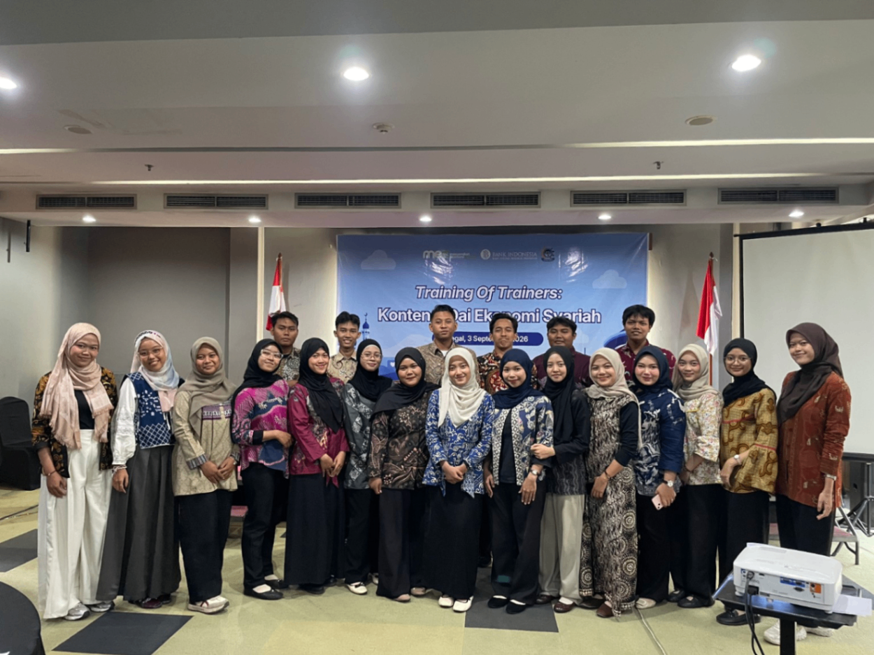 GenBI Tegal Ikuti Training of Trainers Konten dan Dai Ekonomi Syariah Bersama Bank Indonesia dan MES